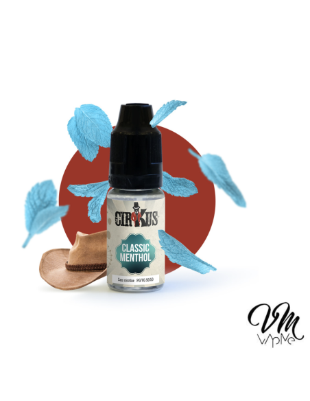 Classic Menthol 10ml Cirkus - VDLV