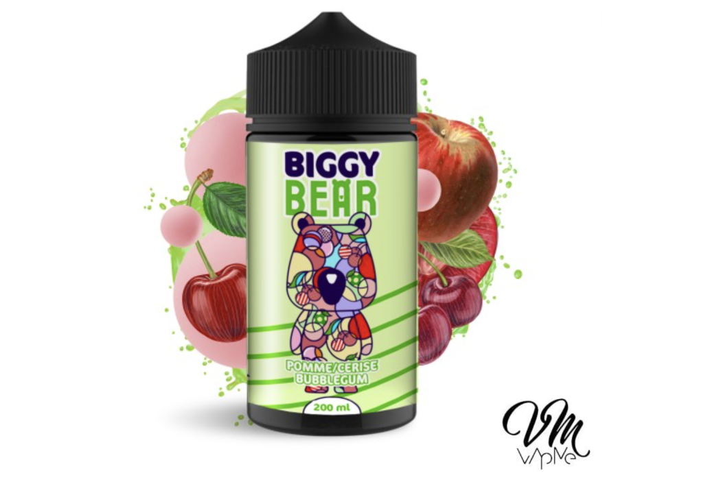 Pomme Cerise Bubble Gum 200ml - Biggy...