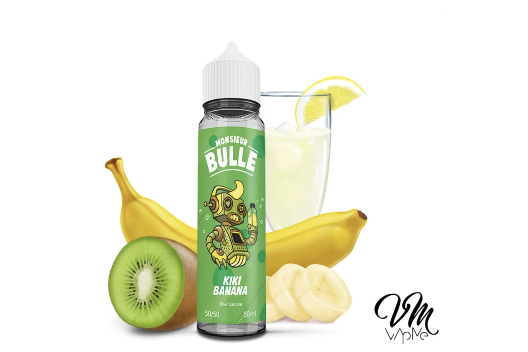 Kiki Banana Monsieur Bulle 50ml -...