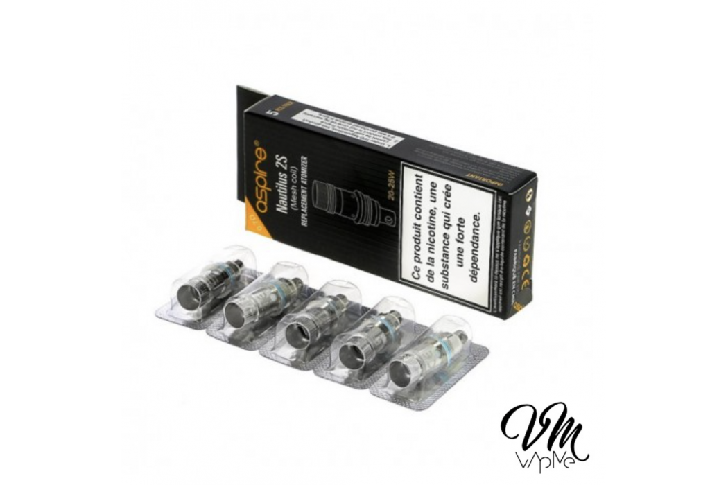 Résistances Nautilus 5pcs - Aspire