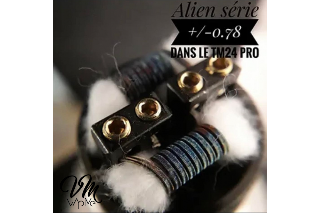 Coil Alien Série 0.78 ohm - RP Coils