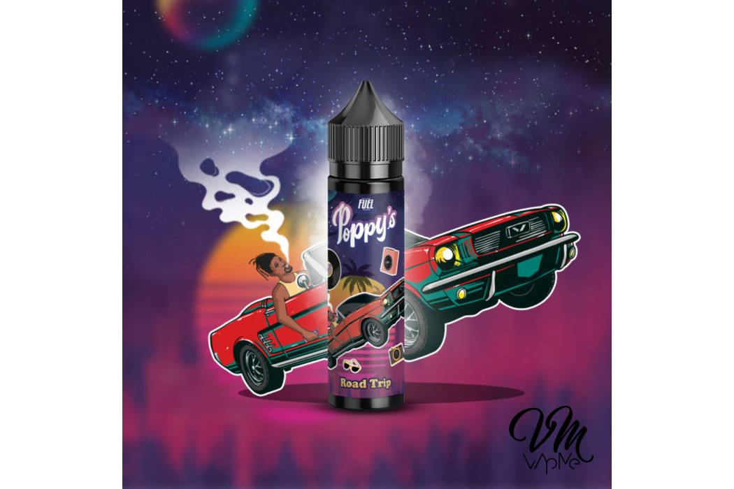 Road Trip 50ml Poppy's - Maison Fuel