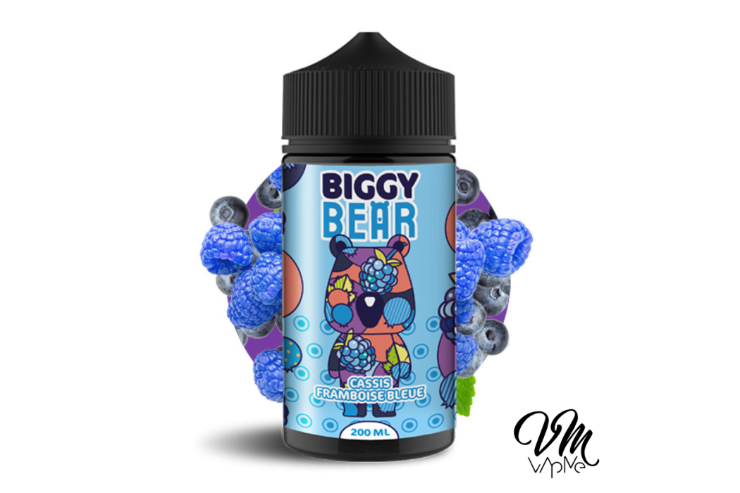 Cassis Framboise Bleue 200ml - Biggy...