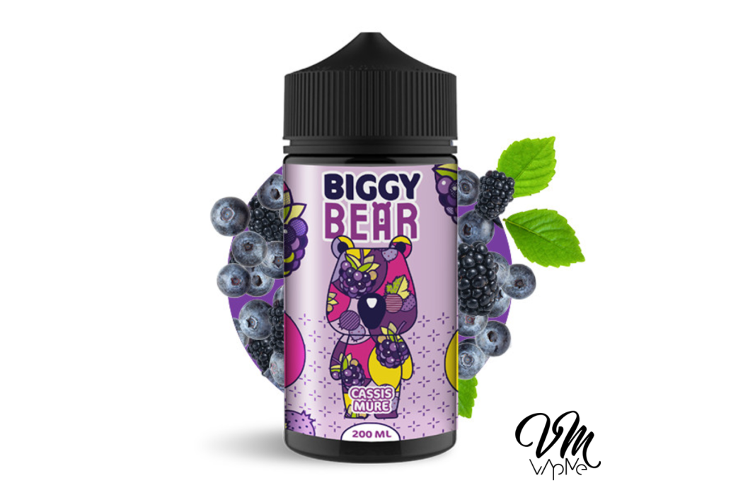 Cassis Mûre 200ml - Biggy Bear