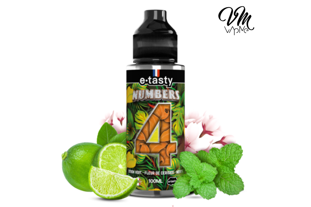Numbers 4 100ml - E.Tasty