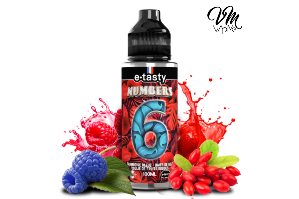 Numbers 6 100ml - E.Tasty