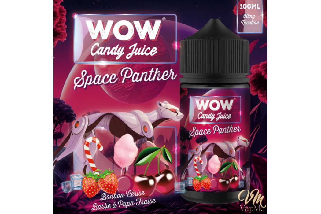 Space Panther 100ml WOW Candy Juice -...