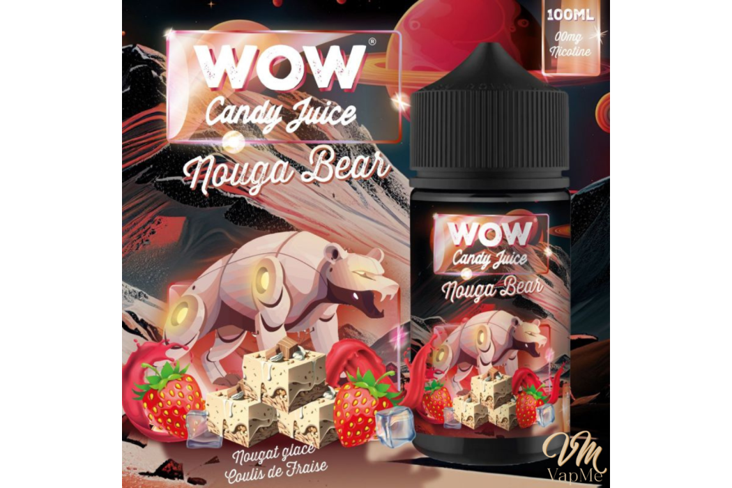 Nouga Bear 100ml WOW Candy Juice -...
