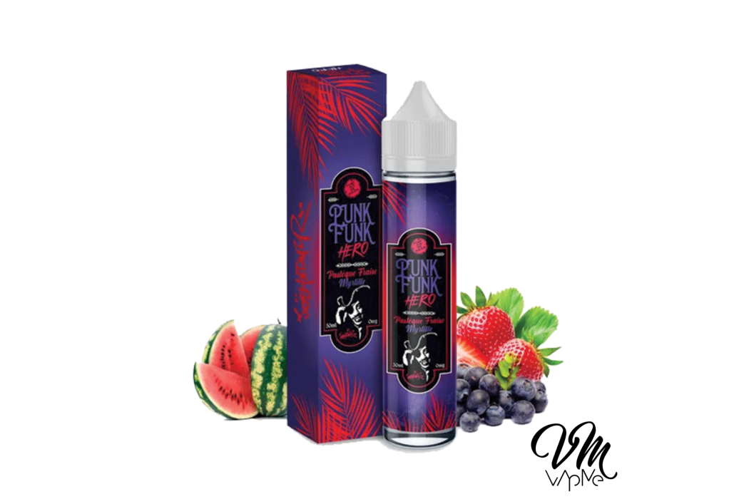 Pastèque Fraise Myrtille 50ml - Punk...