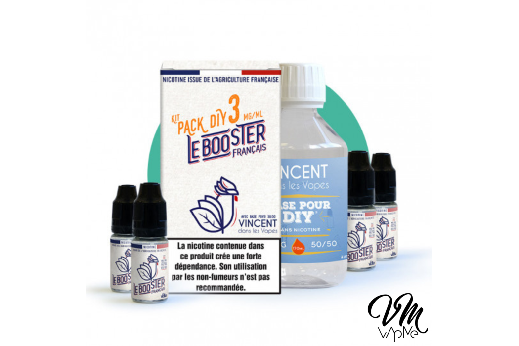 Pack DIY Le Booster Français 6mg...