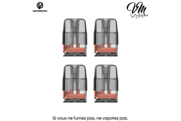 Cartouches Xros Series Corex 2.0 (3ml) 4pcs - Vaporesso 2