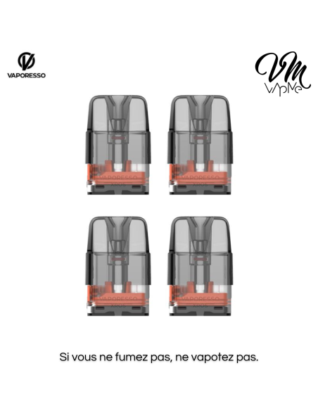 Cartouches Xros Series Corex 2.0 (3ml) 4pcs - Vaporesso