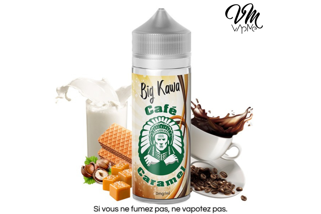 Café Caramel Big Kawa 100ml - O'Jlab
