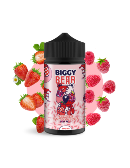 Grenadine Framboise Fraise 200ml - Biggy Bear