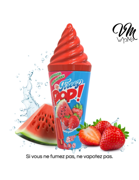 Pop Watermelon Strawberry 50ml Freez Pop E-Cone - Vape Maker
