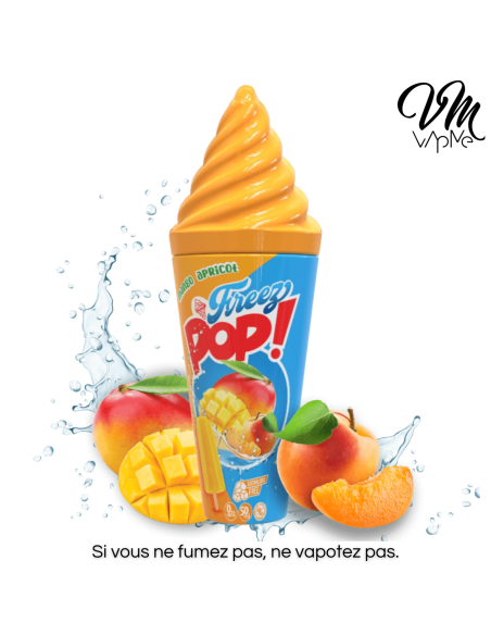 Pop Mango Apricot 50ml Freez Pop E-Cone - Vape Maker