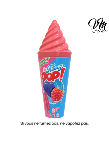 Pop Raspberry Blue Raspberry 50ml Freez Pop E-Cone - Vape Maker