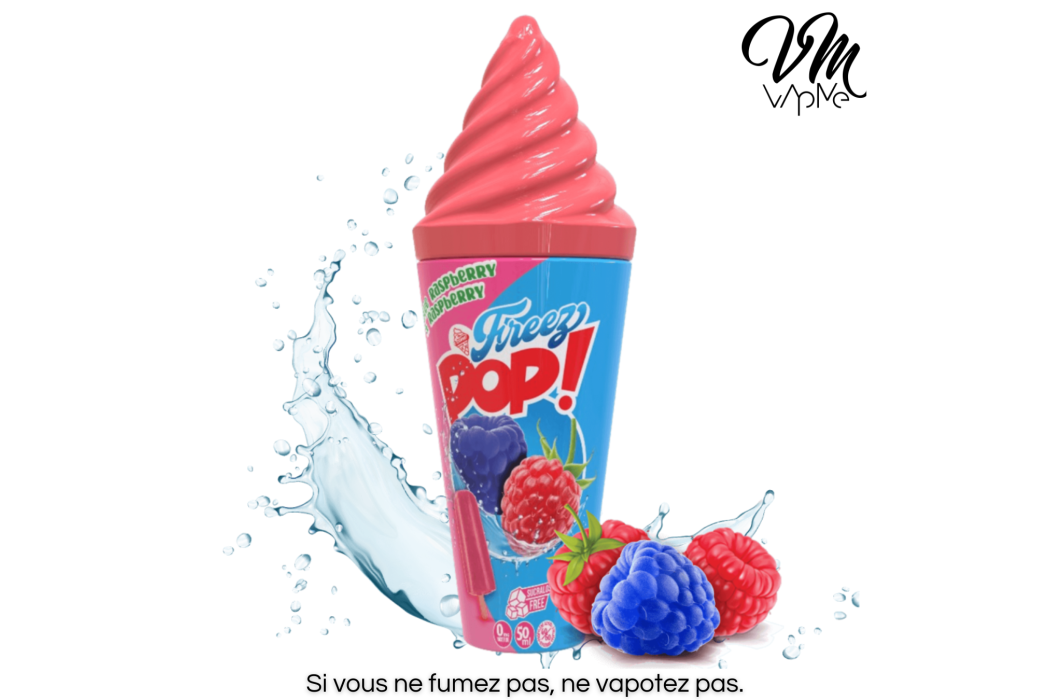 Pop Raspberry Blue Raspberry 50ml...
