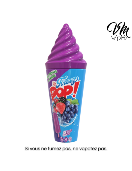 Pop Grape Red Fruits 50ml Freez Pop E-Cone - Vape Maker