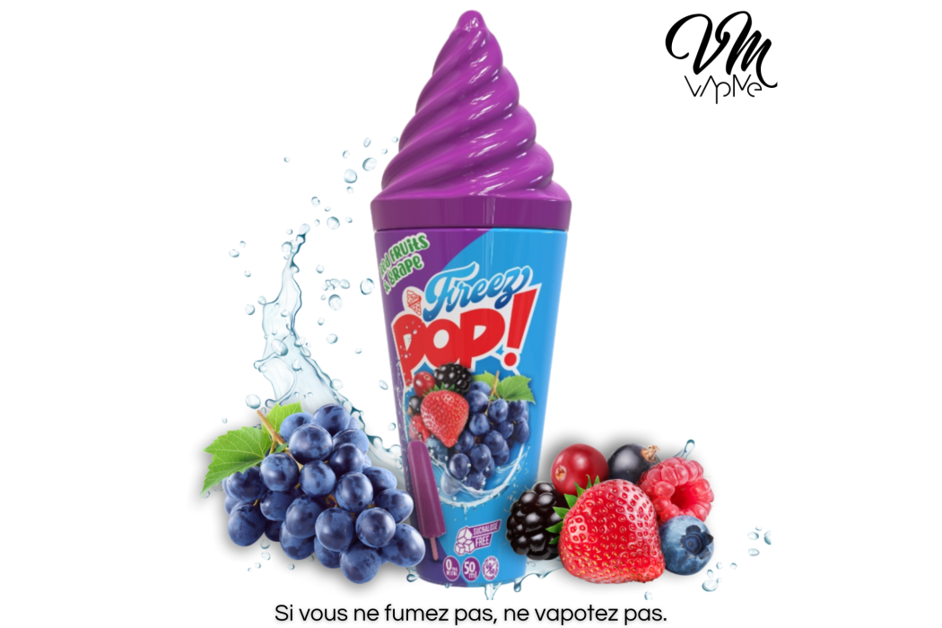Pop Grape Red Fruits 50ml Freez Pop...