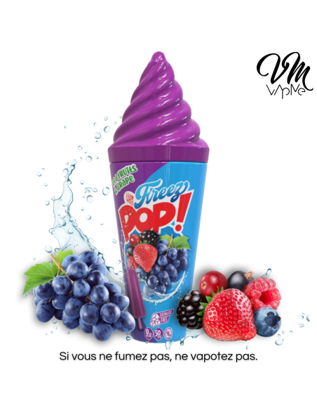 Pop Grape Red Fruits 50ml Freez Pop E-Cone - Vape Maker