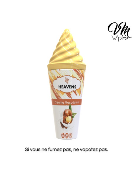 Creamy Macadamia 50ml Heavens E-Cone - Vape Maker