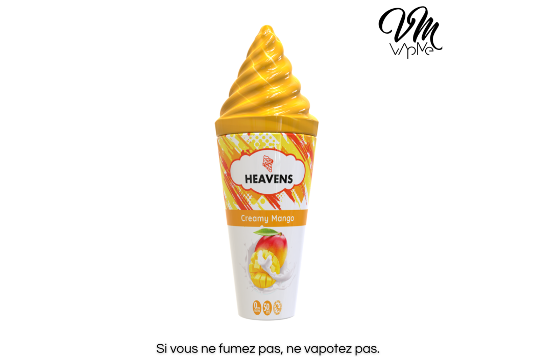 Creamy Mango 50ml Heavens E-Cone -...