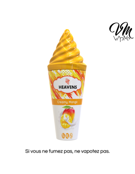 Creamy Mango 50ml Heavens E-Cone - Vape Maker