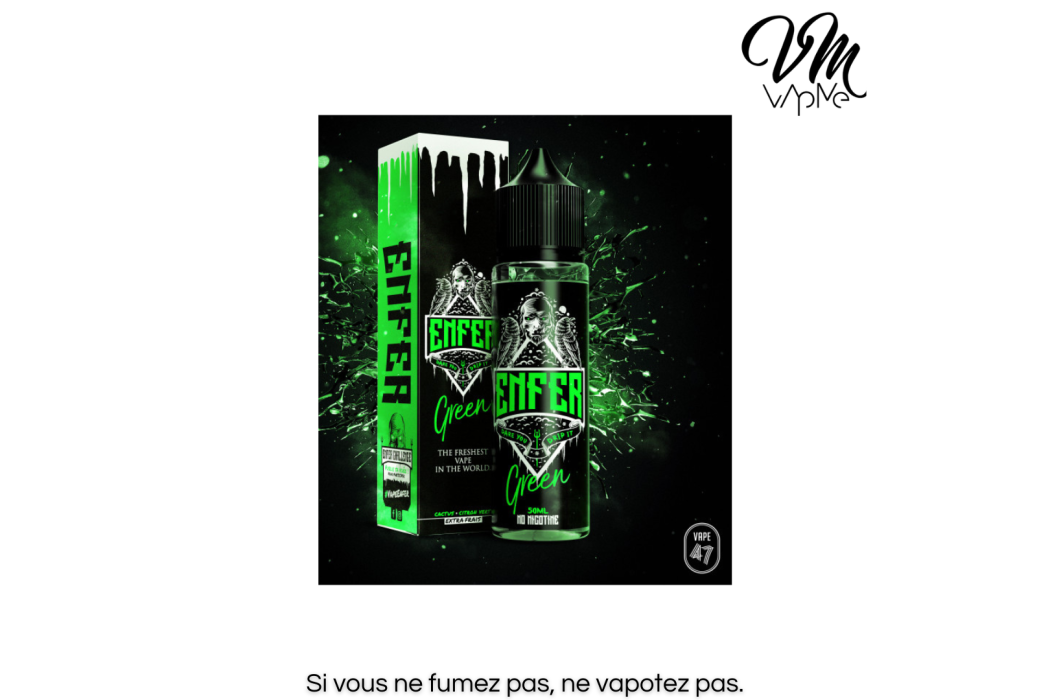 Green Enfer 50ml - Vape 47