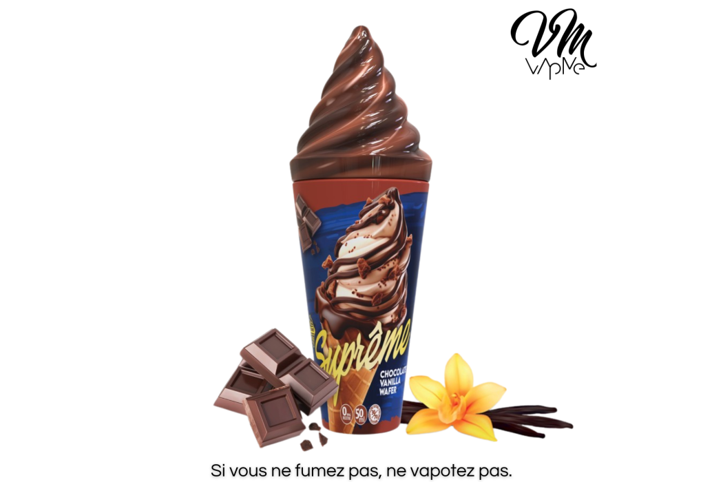 Chocolate Vanilla 50ml Suprême E-Cone...