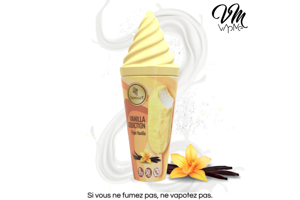 Vanilla Addiction 50ml Absolut E-Cone...