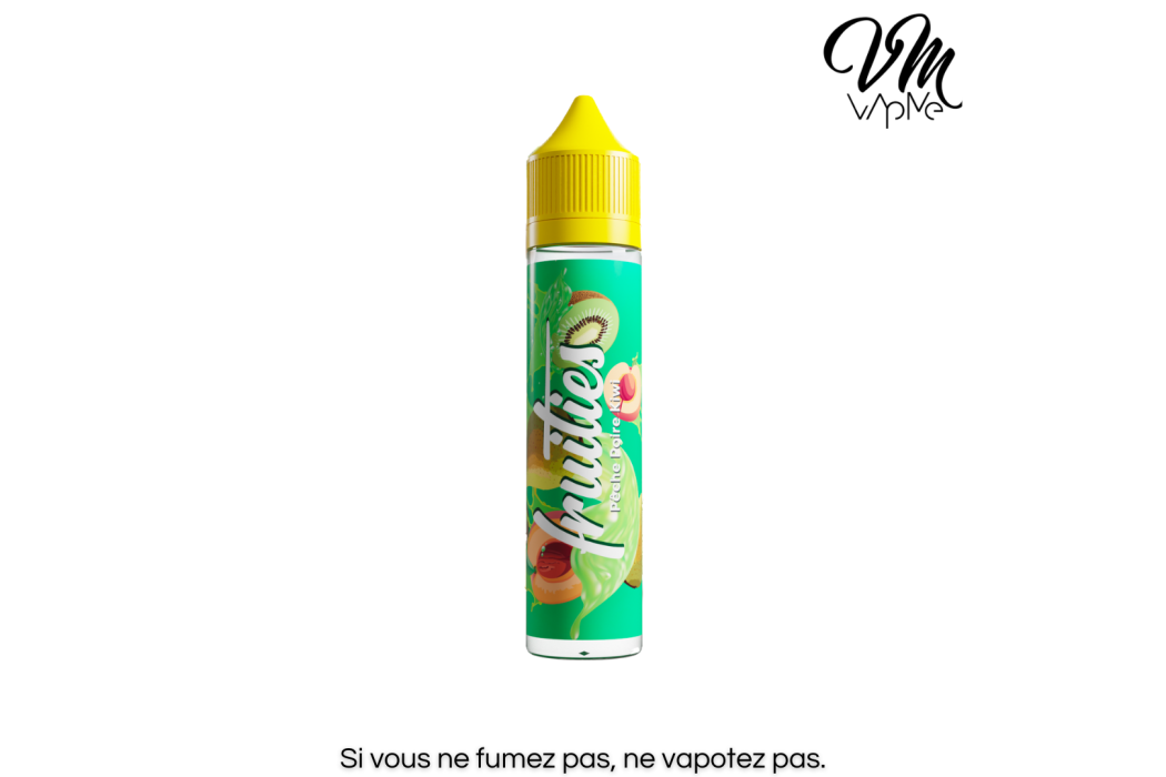 Pêche Poire Kiwi 50ml Fruities - Bobble