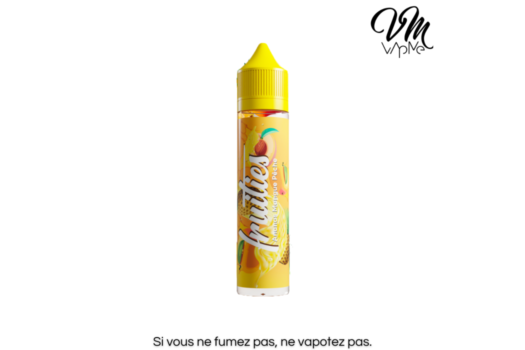 Ananas Mangue Pêche 50ml Fruities -...