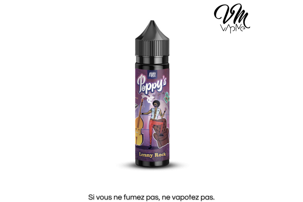 Lenny Rock 50ml Poppy's - Maison Fuel