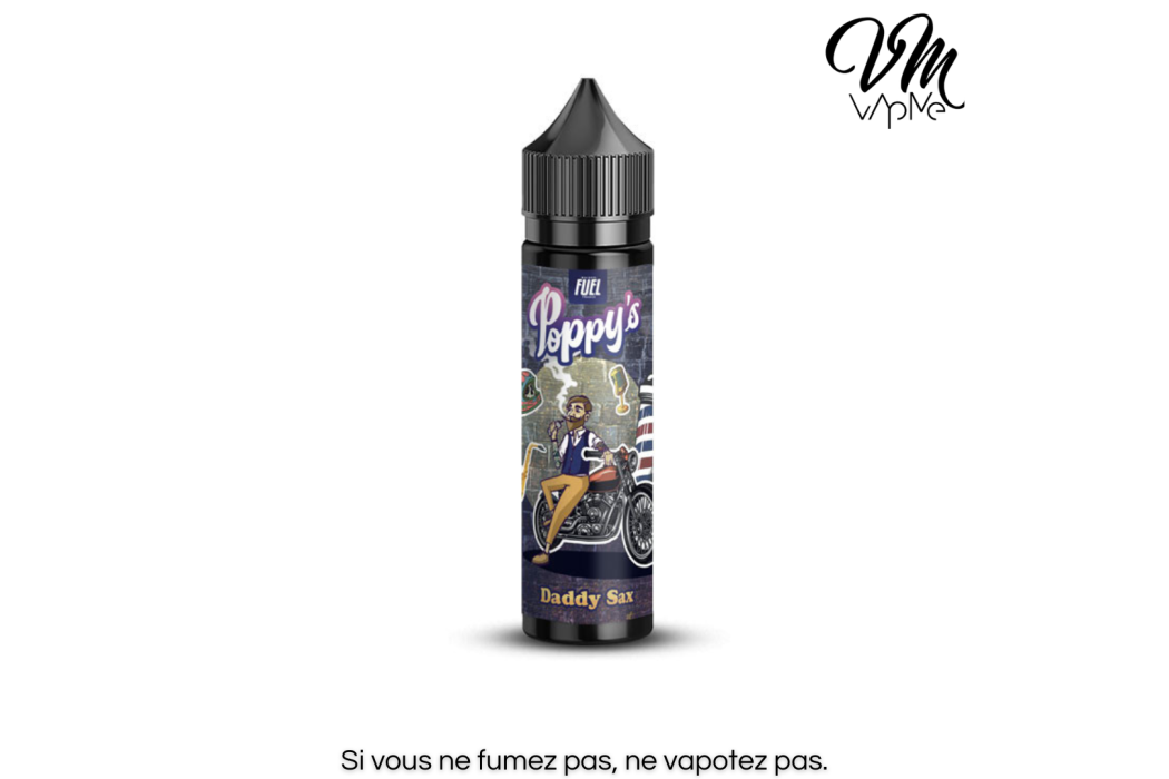 Daddy Sax 50ml Poppy's - Maison Fuel