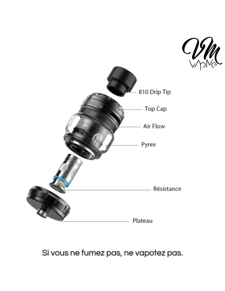 Clearomiseur Huracan - Aspire
