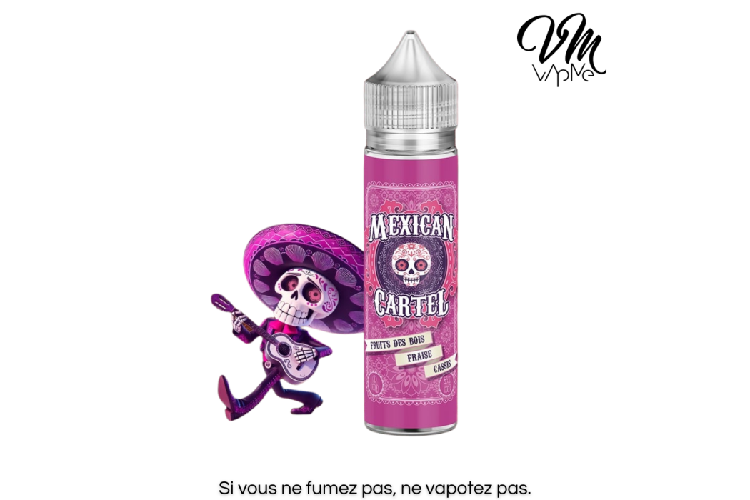 Fruits des Bois Fraise Cassis 50ml -...