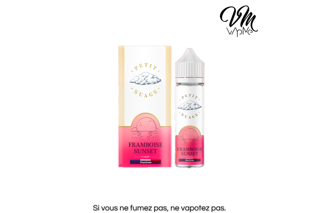 Framboise Sunset 60ml Petit Nuage -...