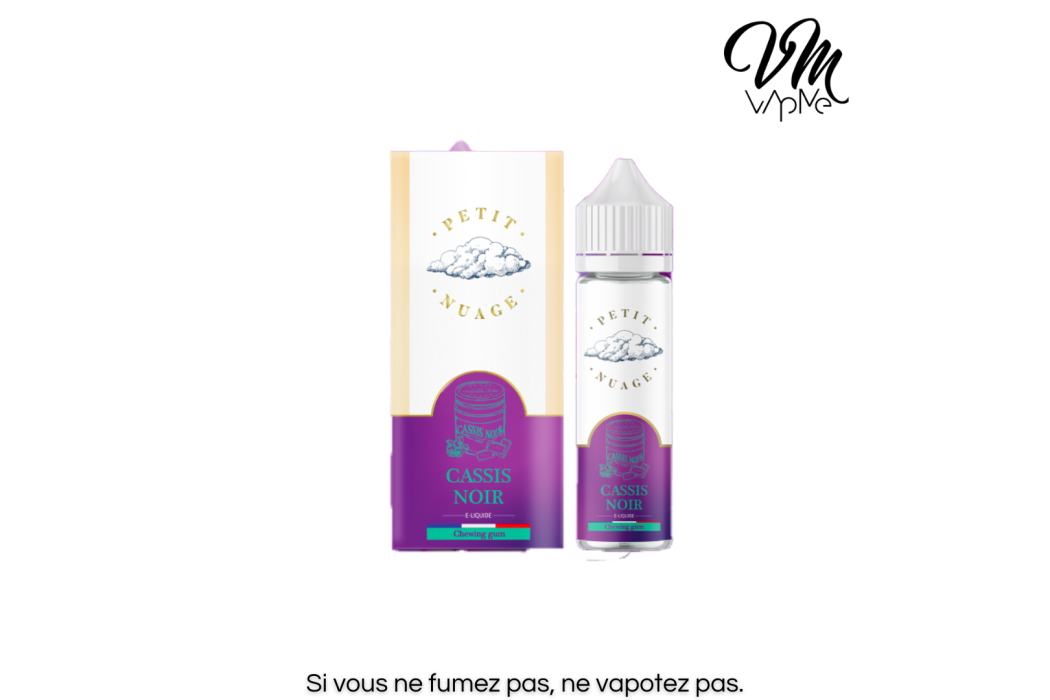 Cassis Noir 60ml Petit Nuage - Levest