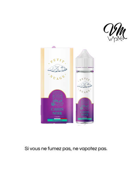 Cassis Noir 60ml Petit Nuage - Levest