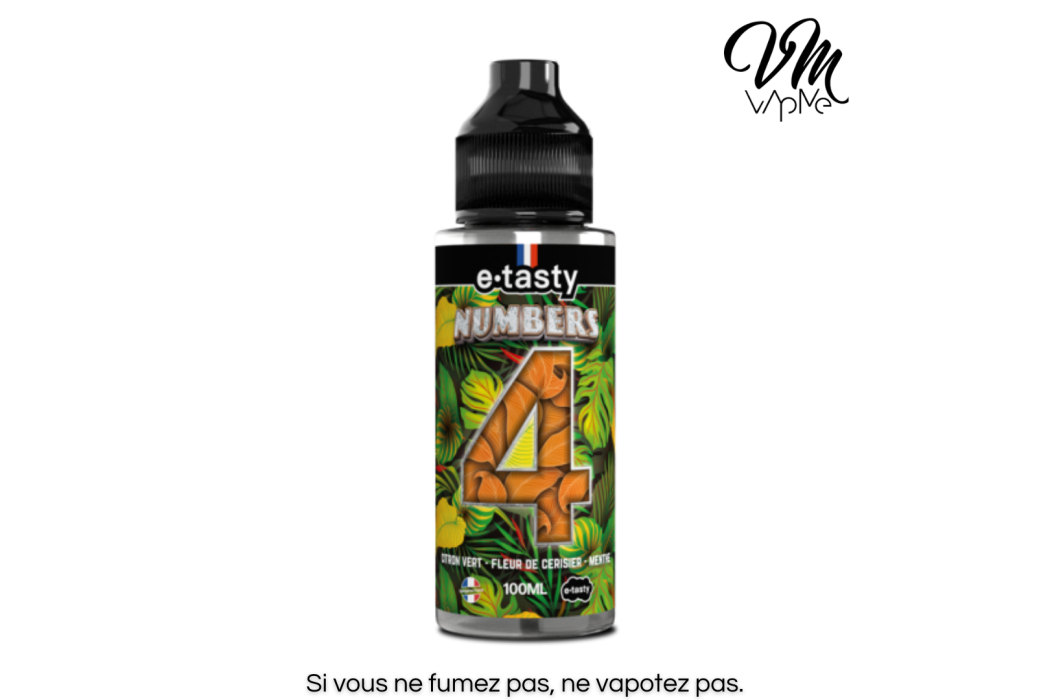 Numbers 4 100ml - E.Tasty