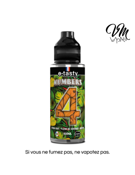 Numbers 4 100ml - E.Tasty