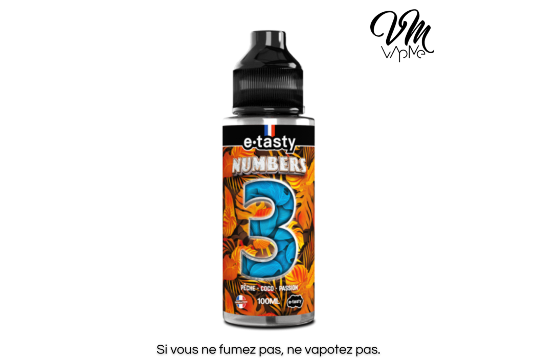 Numbers 3 100ml - E.Tasty