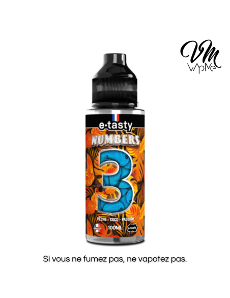 Numbers 3 100ml - E.Tasty