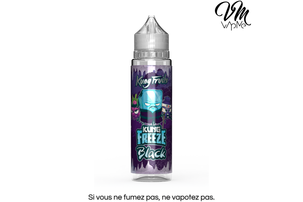 Black 50ml Kung Freeze - Cloud Vapor