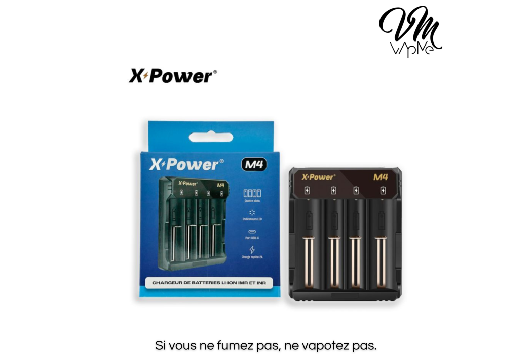 Chargeur d'accus M4 - X-Power