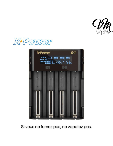 Chargeur d'accus S4 - X-Power