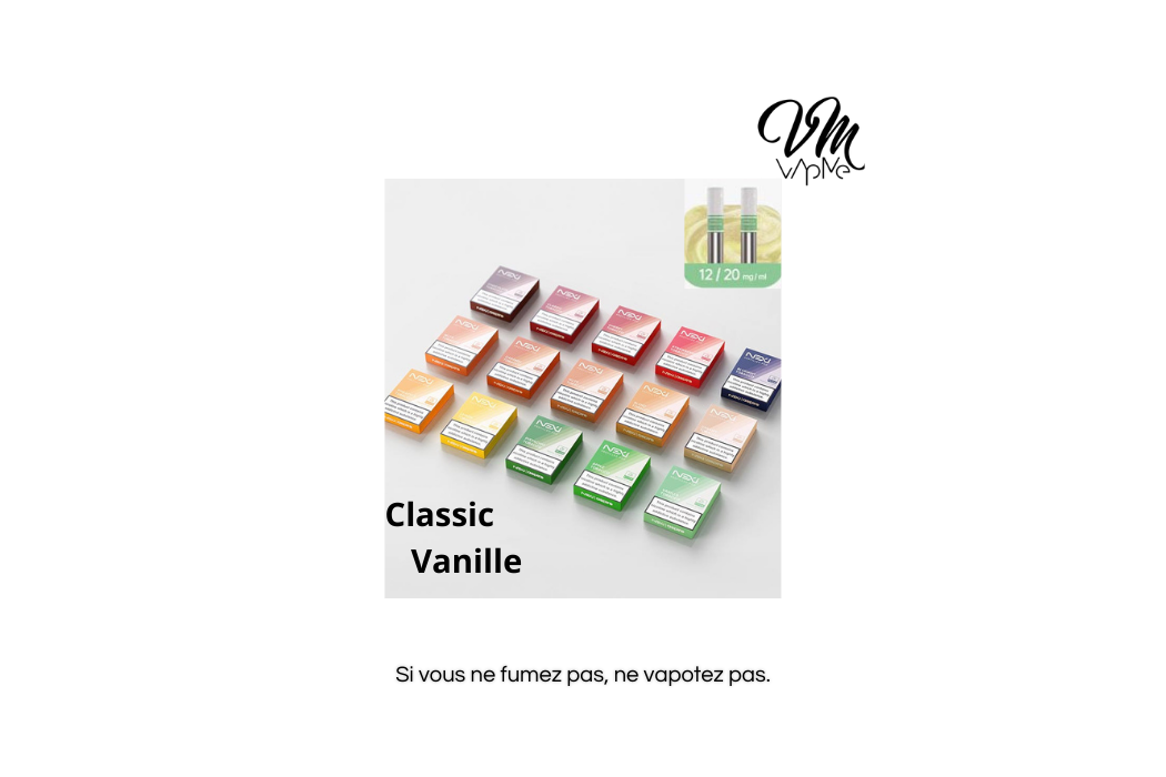 Cartouches Classic Vanille Nexi One...