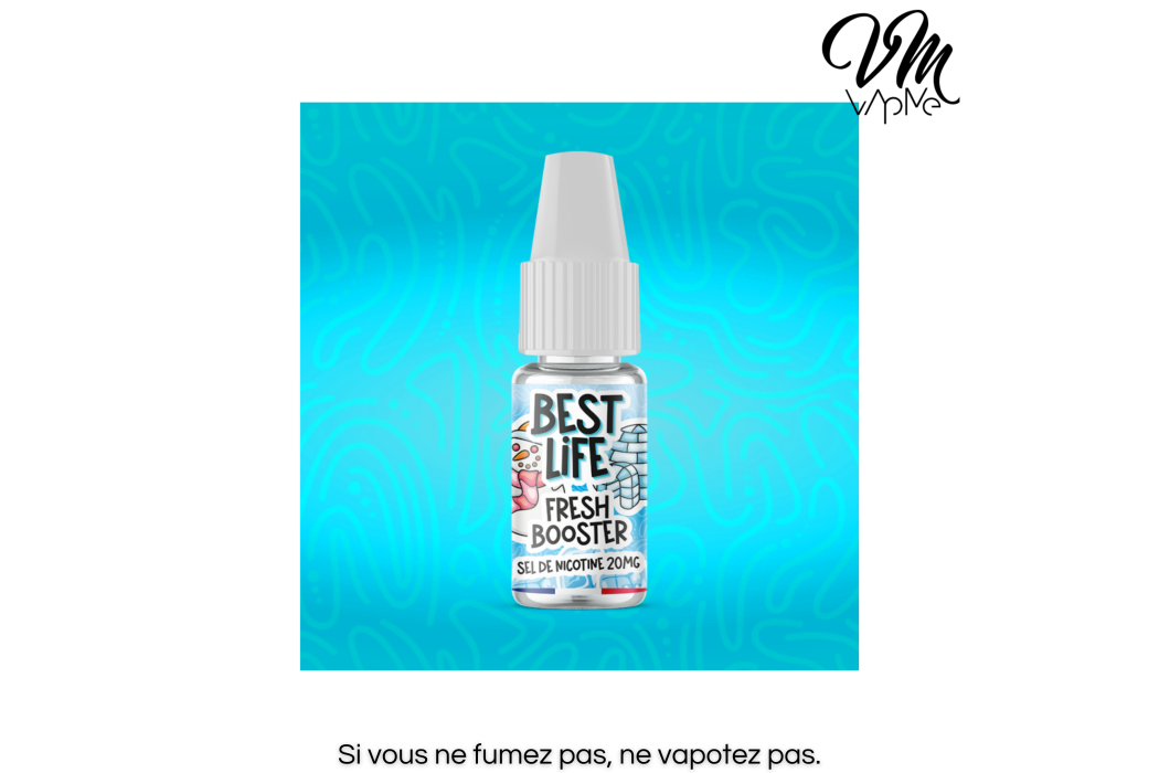 Booster Sel de nicotine Frais 10 ml...