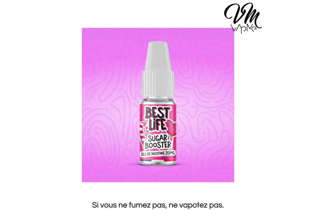 Booster Sel de nicotine Sucré 10 ml...